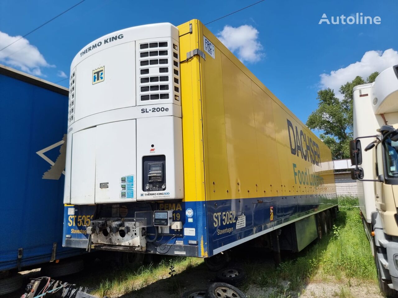 прицеп рефрижератор Krone Thermo King SL-200E Semi-Trailer