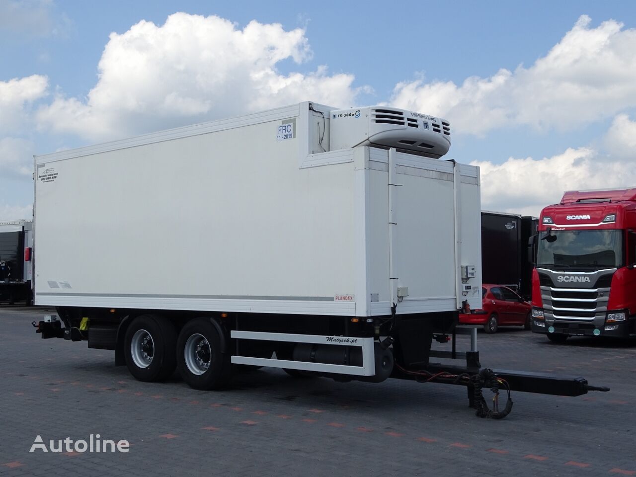 Plandex REFRIDGERATOR  koelwagen aanhanger