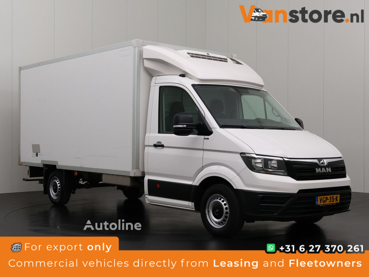 Camion frigorifique < 3.5t MAN TGE 2.0TDI 177PK Koelbakwagen - Autoline