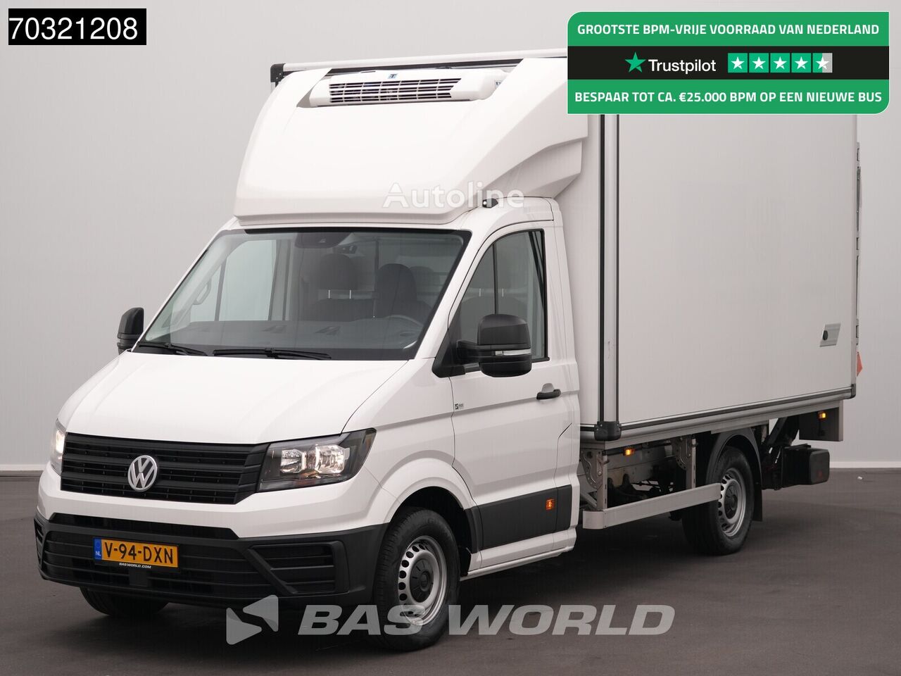 Xe tải đông lạnh < 3.5t Volkswagen Crafter 140pk Laadklep Zijdeur Koelwagen Thermo King Thermo King - Autoline