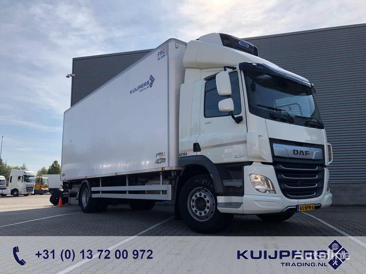 camion frigo DAF CF 260 FA / Carrier Koeler