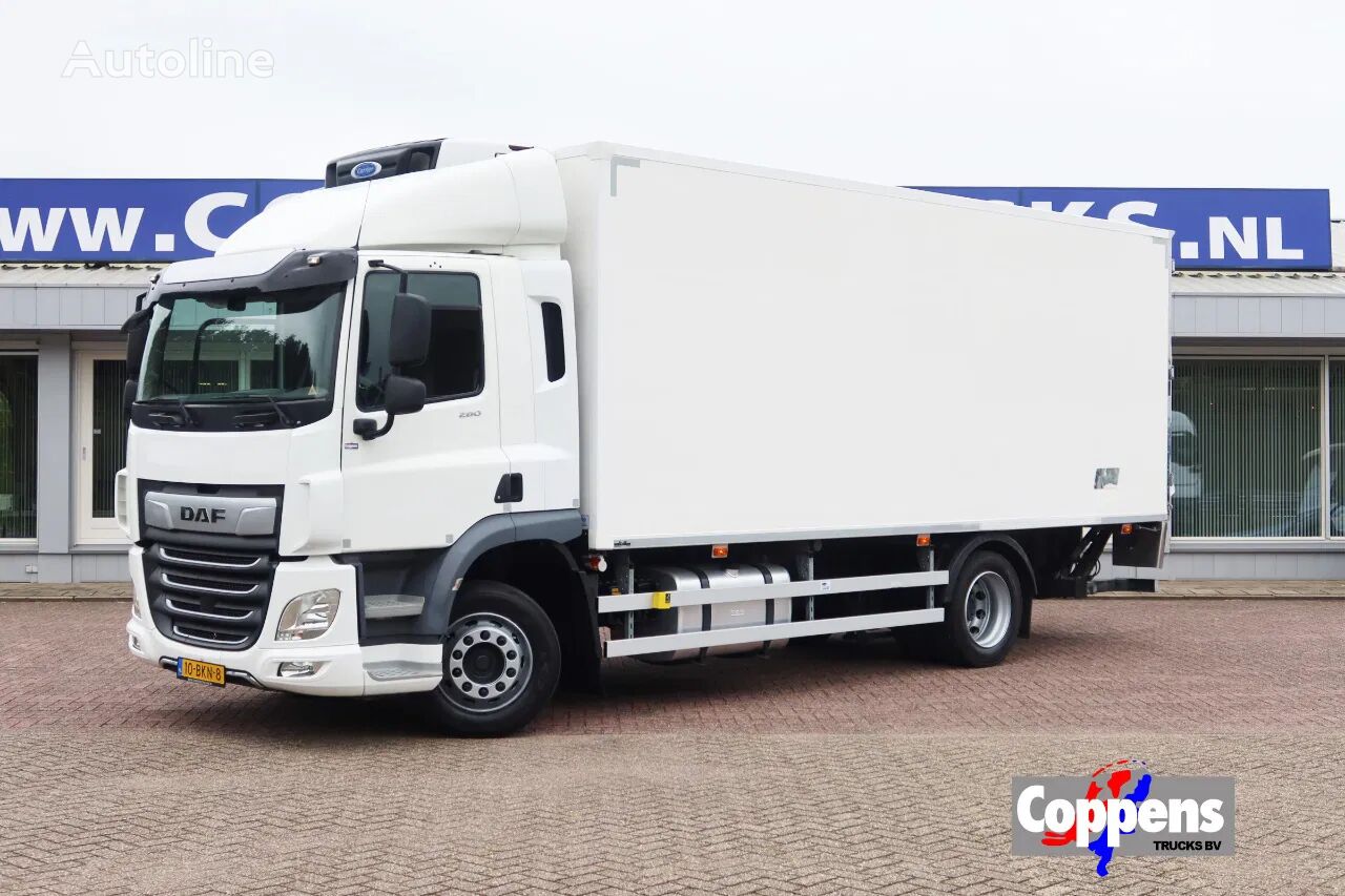 DAF CF 260 Koel/Vries+Klep Carrier supra 450 Nordic camión frigorífico