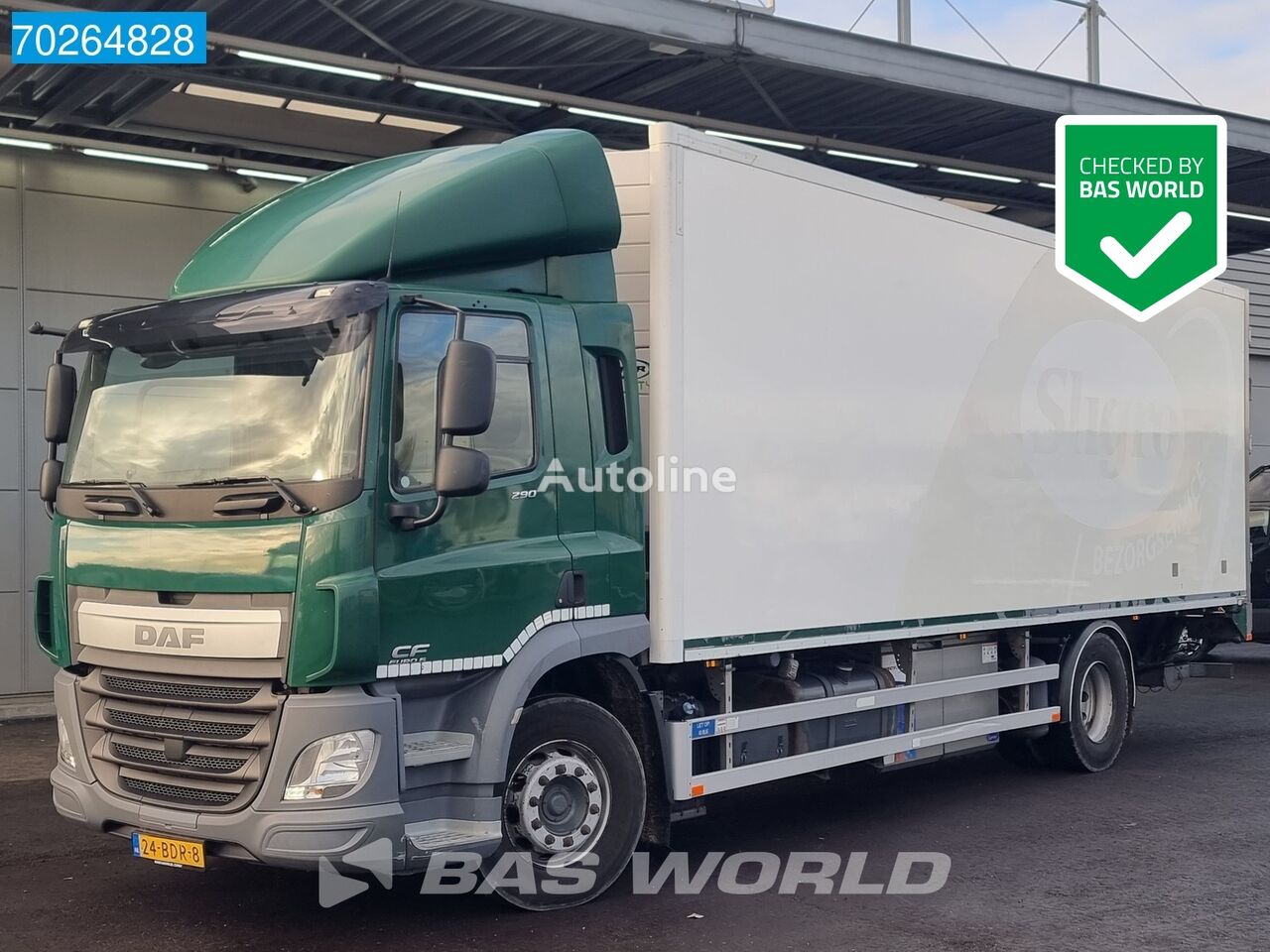 авторефрижератор DAF CF 290 4X2 Carrier Vector 1950 Mt NL-Truck Ladebordwand