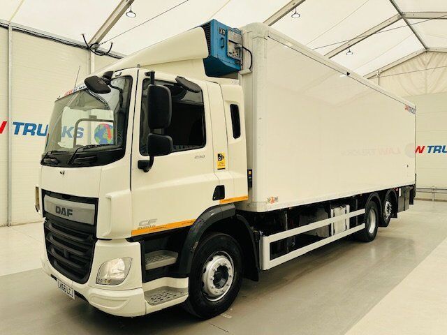 DAF CF 290 6x2 Rear Steer Fridge Box refrigerated truck