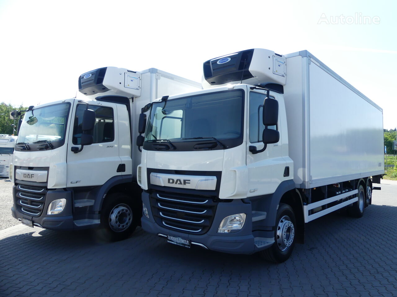 авторефрижератор DAF CF 370 / CHŁODNIA 8,25M + WINDA / CARRIER SUPRA / 10 SZTUK /