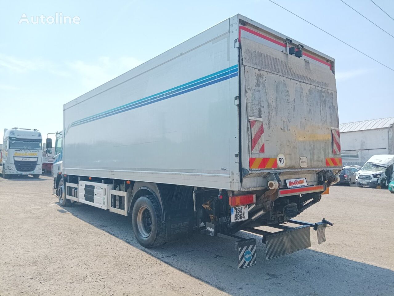 xe tải đông lạnh DAF CF / MRAZÁK /el.čelo