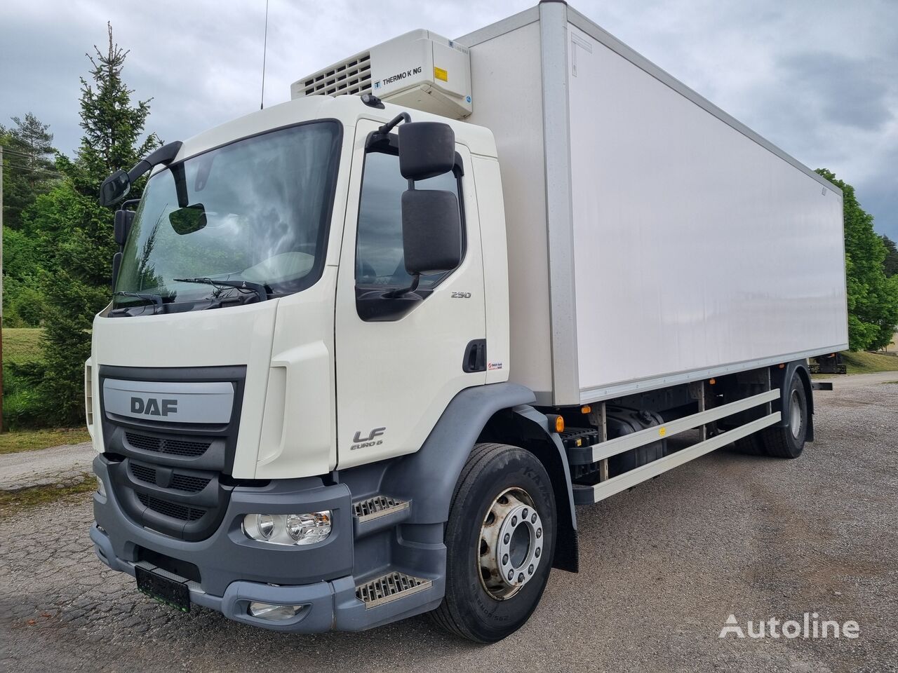 DAF LF 250 FA kølevogn lastbil