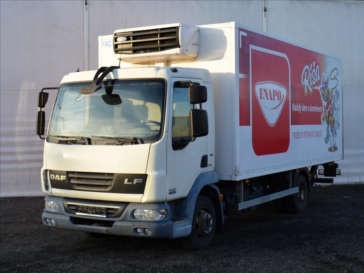 DAF LF 45.210 izotherm, Carrier, L refrigerated truck