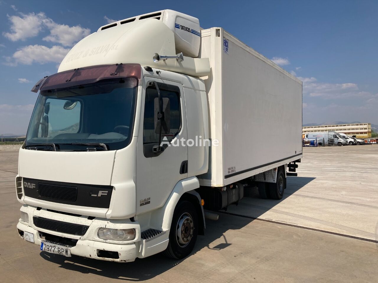 DAF LF 45.220 kølevogn lastbil