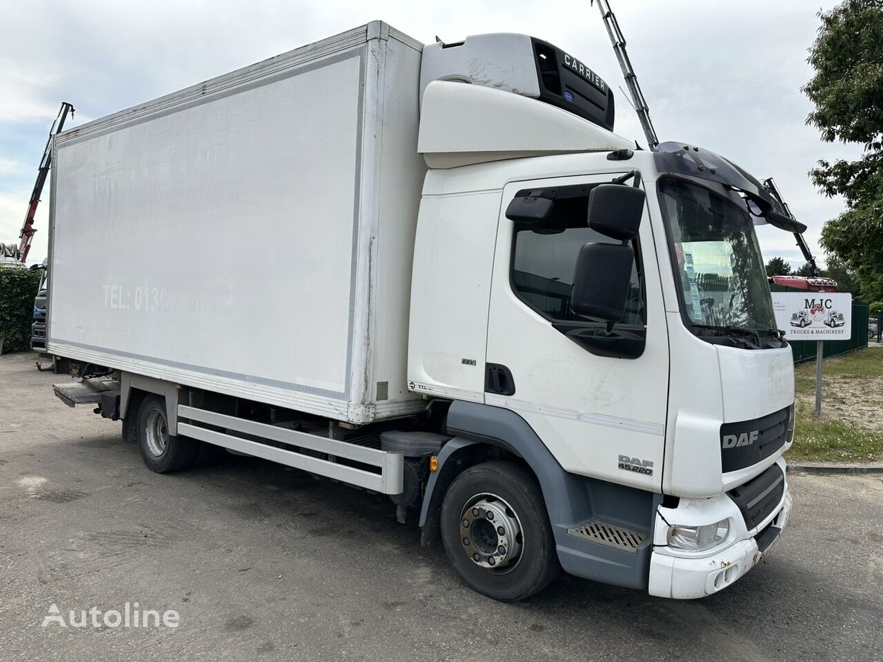 DAF LF 45.220 12T 4x2 - FRIGO CARRIER - BOX 5m30 x 2m35 x 2m46 - *35 kølevogn lastbil