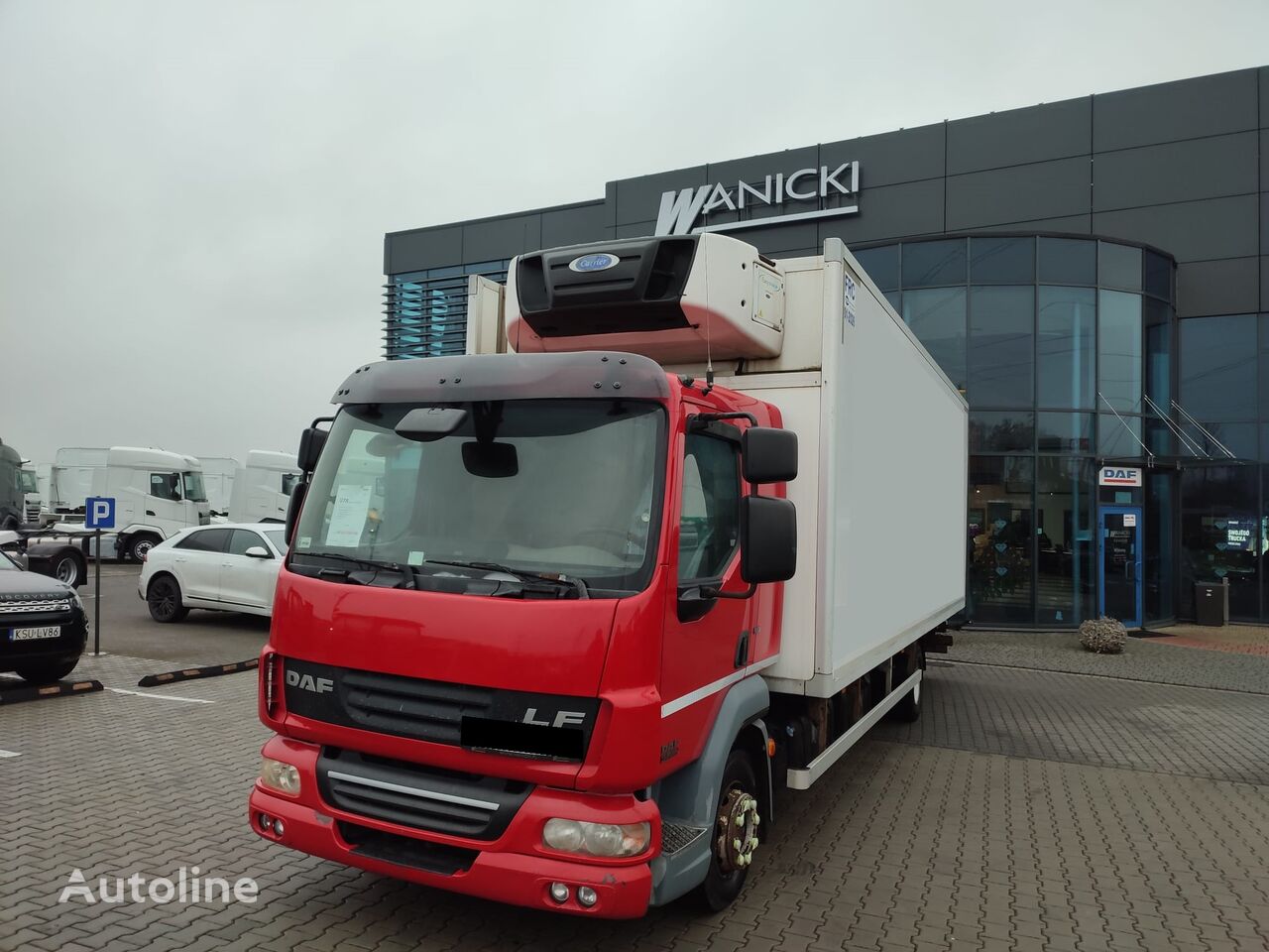 DAF LF 45 220 / CHŁODNIA / CARRIER SUPRA 750 / MANUAL / EURO 5 EEV / camión frigorífico