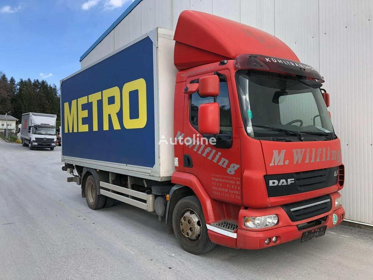 DAF LF45 - 140 TK 500e LBW refrigerated truck