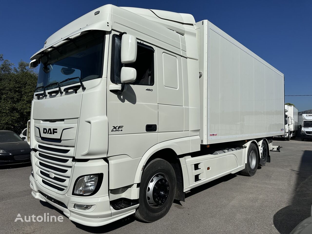 φορτηγό ψυγείο DAF XF 460 Schmitz 7.10 Rohrbach Fleisch