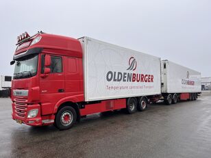 DAF XF 480  refrigerated truck + refrigerated trailer