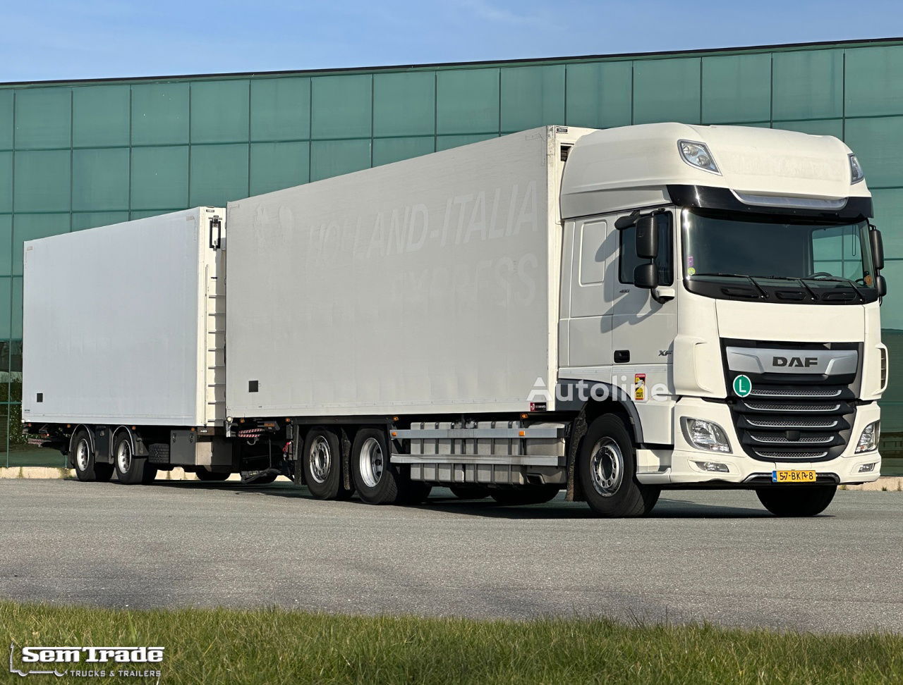 DAF XF 480 FAR SSC 6X2 50 CC Combi 2x Lift Carrier TRS Iceland TOP C refrigerated truck - Autoline