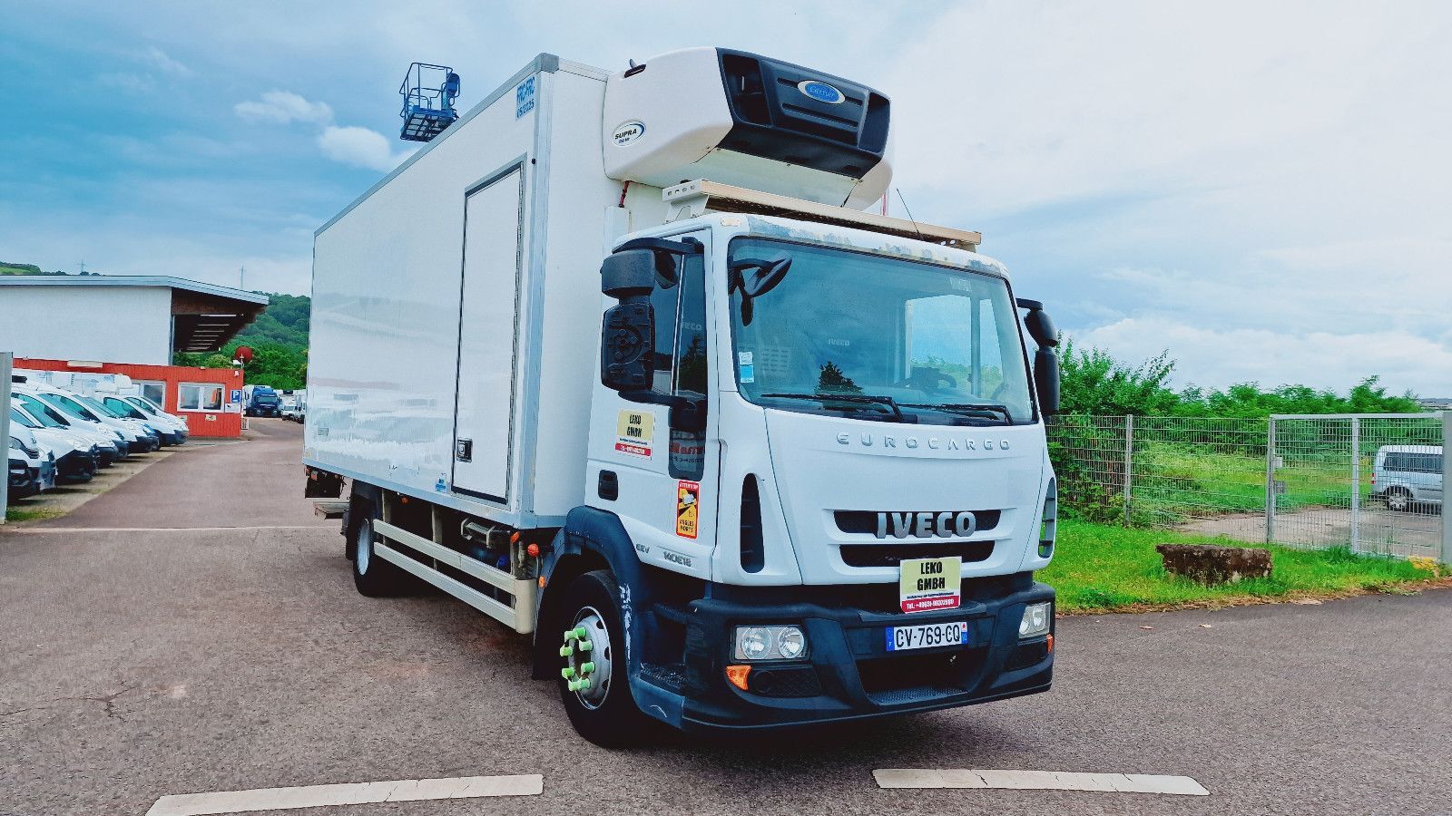 camion frigorifique IVECO 140 E 18 Mit Supra 850 Mt Bis -30°C