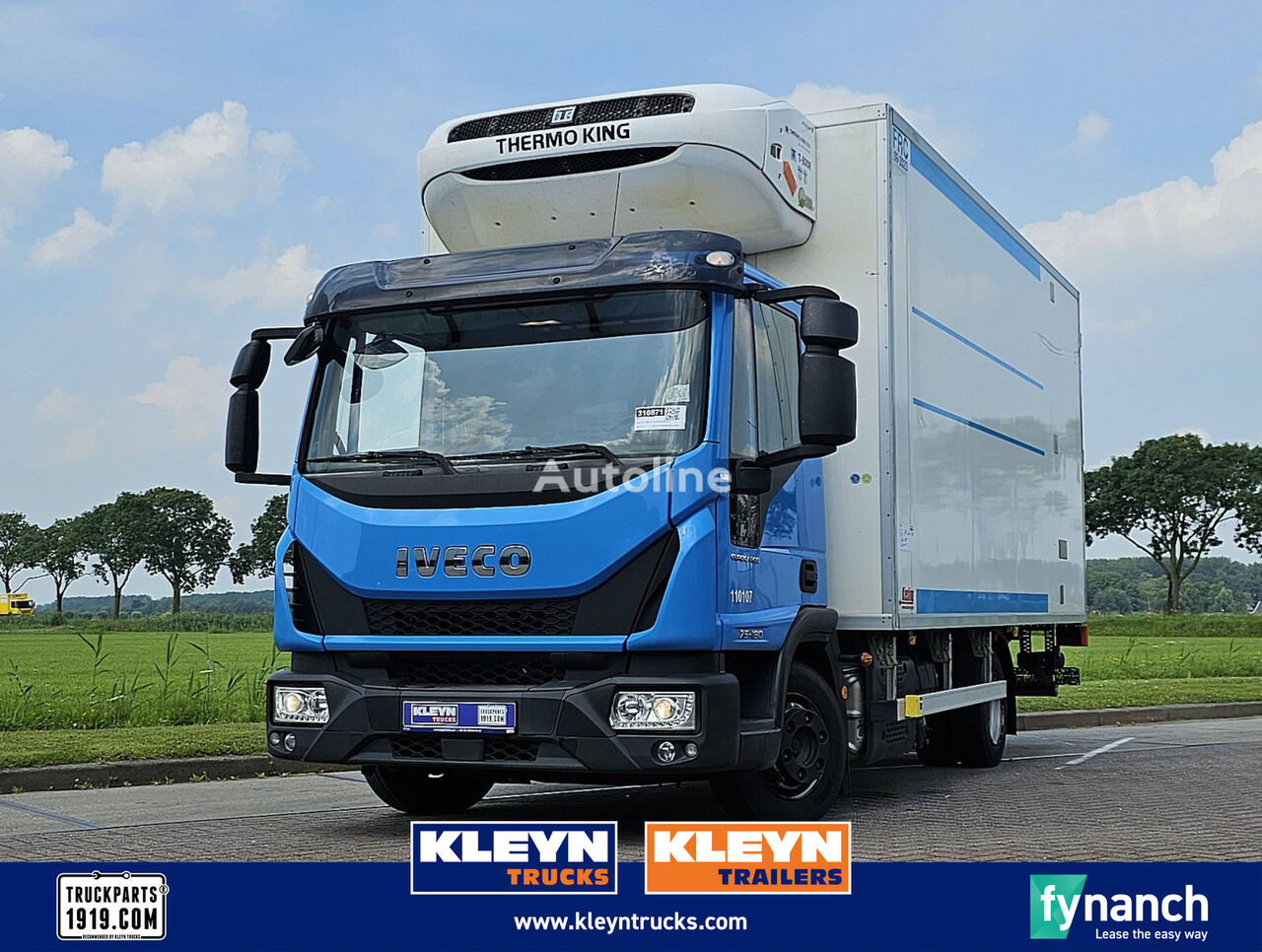 IVECO 75E19 EUROCARGO THERMOKING ATP FRC camión frigorífico