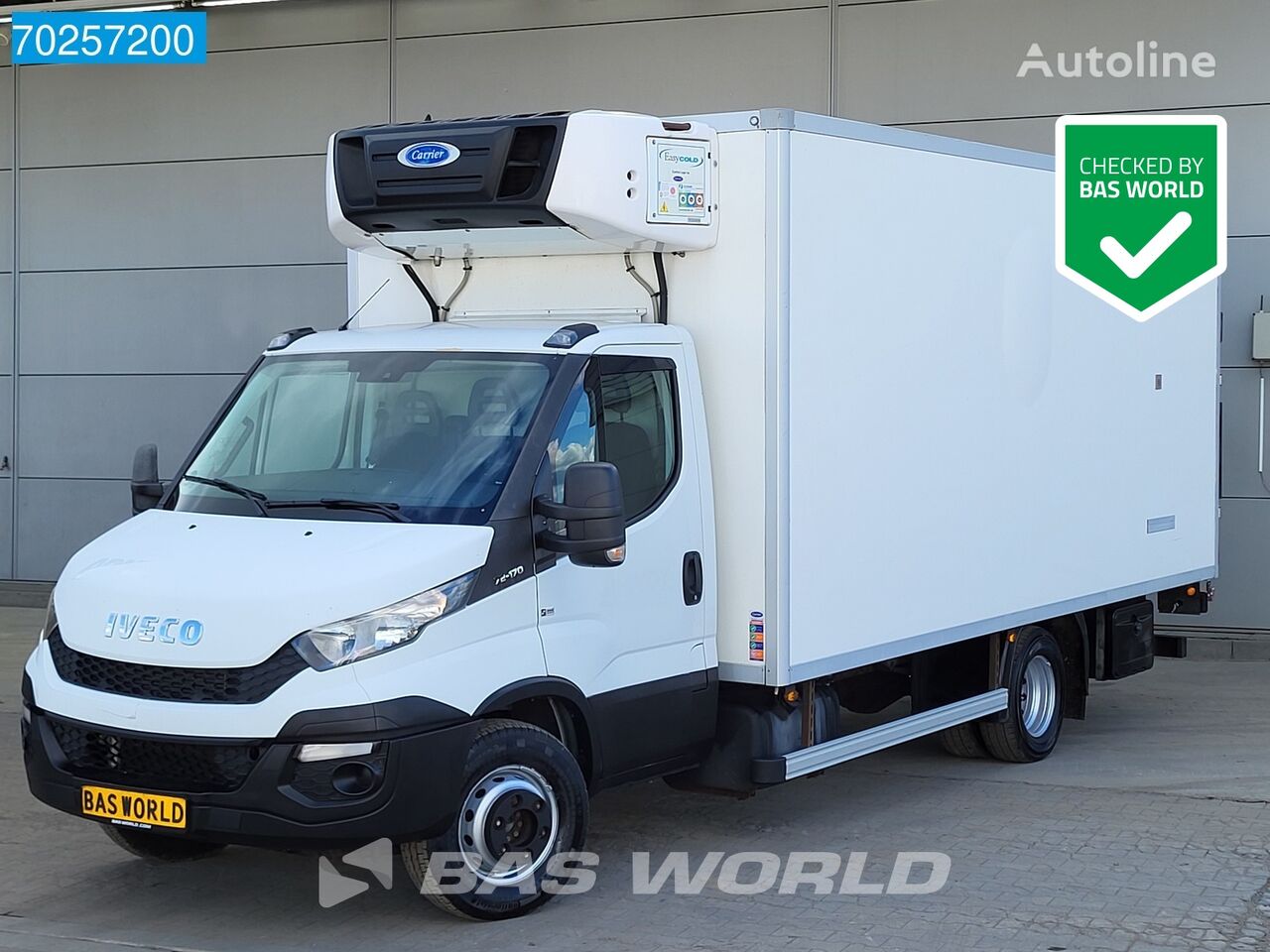 IVECO Daily 72C17 Automaat Koelwagen met Laadklep Koel Vries Vriezer B kylmä kuorma-auto