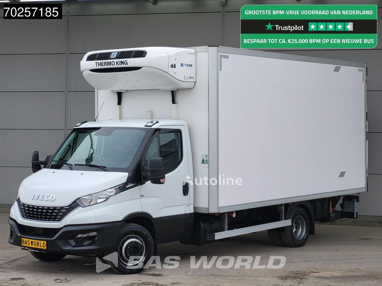 camion frigo IVECO Daily 72C21 3.0L Automaat Koelwagen 12 Palets Laadklep Kühlwagen