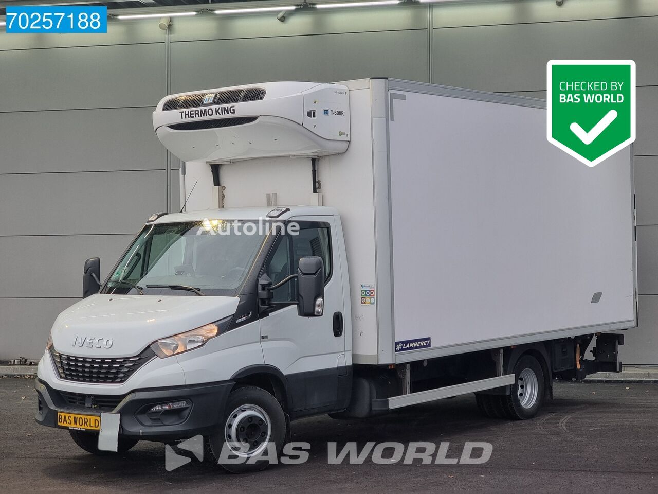 camion frigorifique IVECO Daily 72C21 3.0L Automaat KuhlKoffer 12 Palets LBW Multi Temp Ko