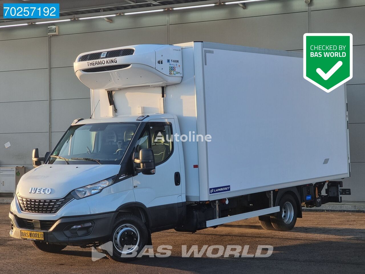 IVECO Daily 72C21 3.0L Automaat Lamberet Thermo King T-600R 380V Lucht refrigerated truck