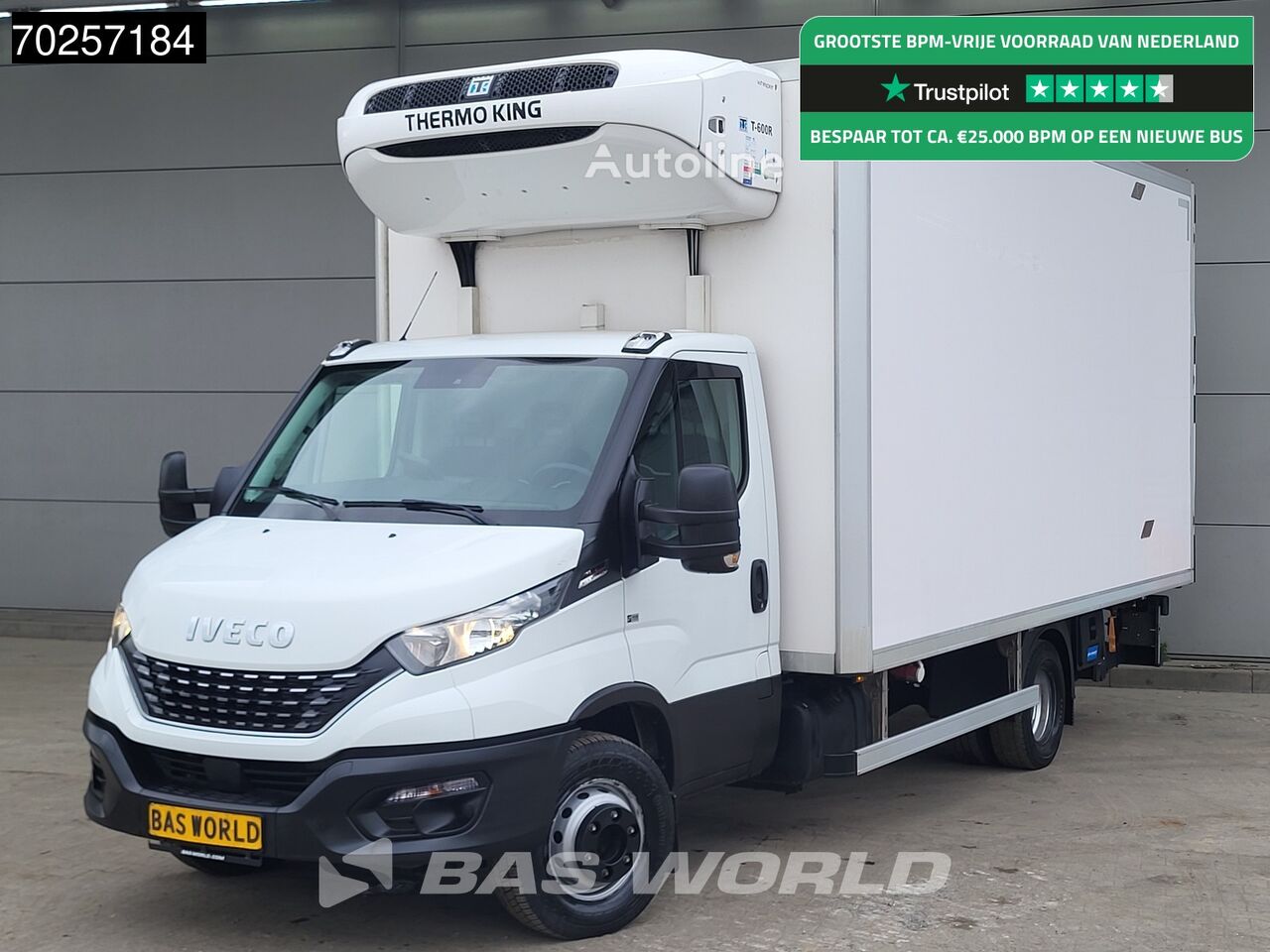 کامیون یخچالدار IVECO Daily 72C21 3.0L Koelwagen Laadklep Lamberet Thermo King T-600R