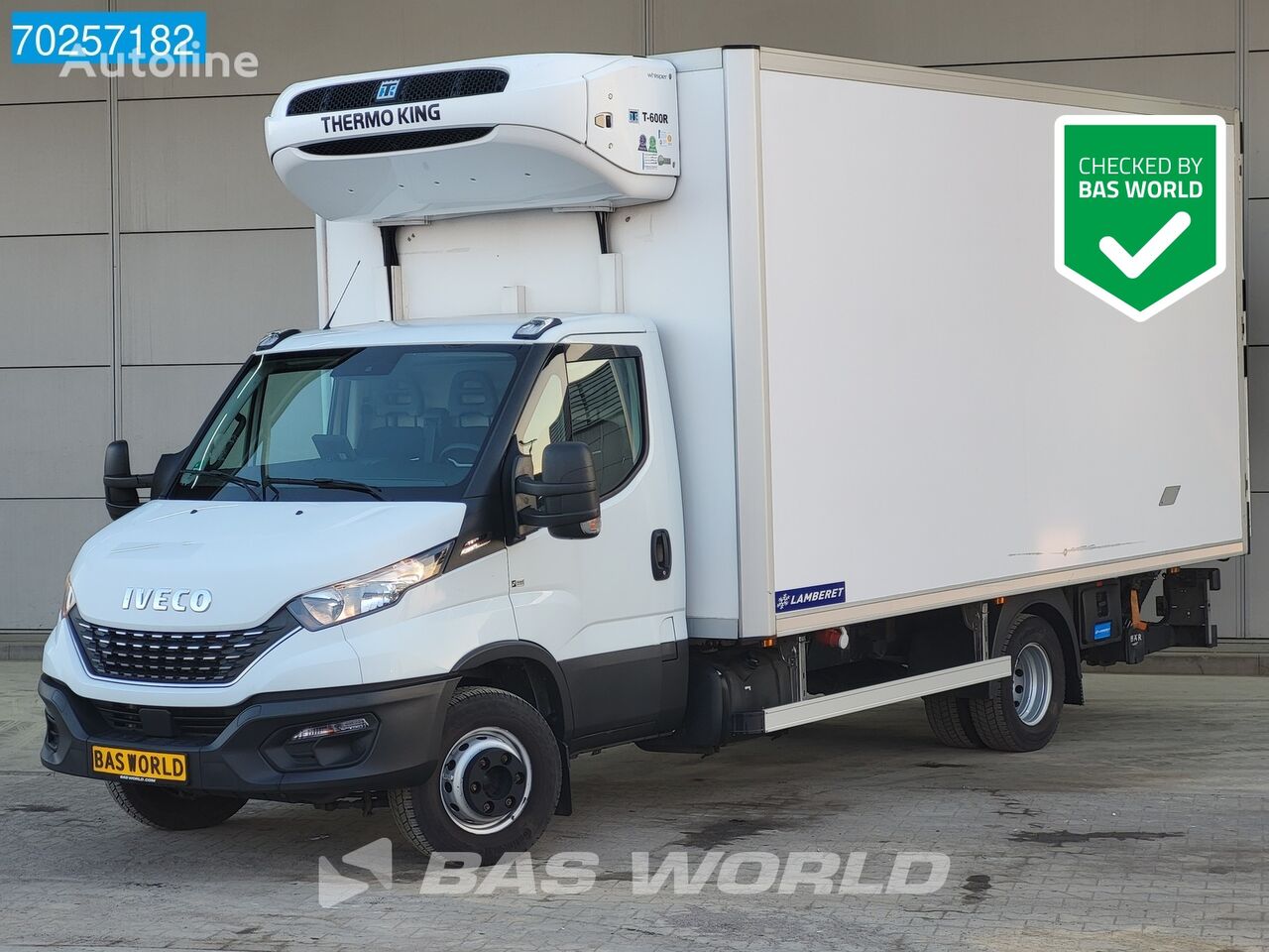 IVECO Daily 72C21 Automaat Koelwagen Laadklep Thermo King Multi Temp K camión frigorífico