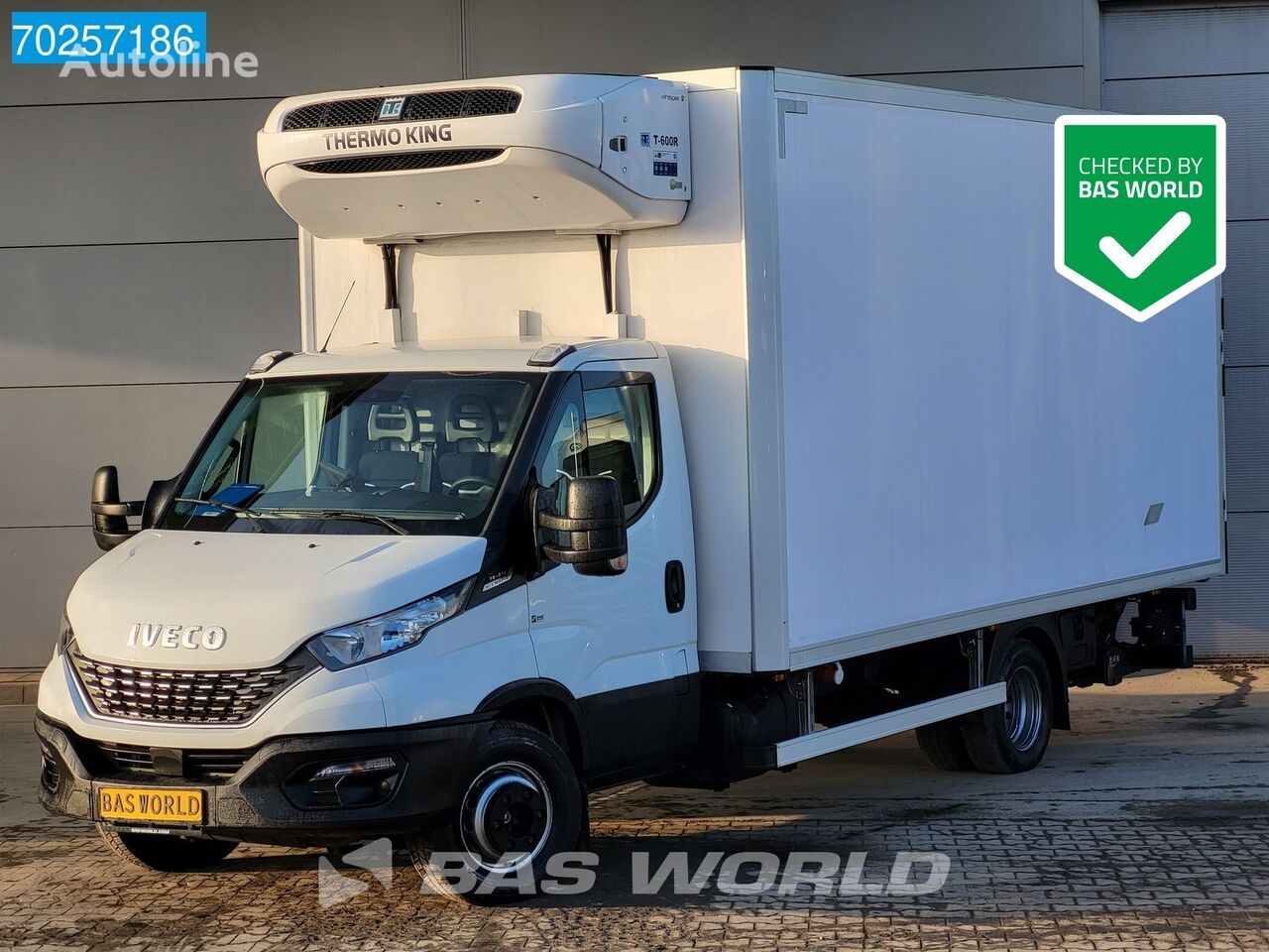 شاحنة التبريد IVECO Daily 72C21 Automaat Vriezer Koelwagen Laadklep Thermo King Kühl