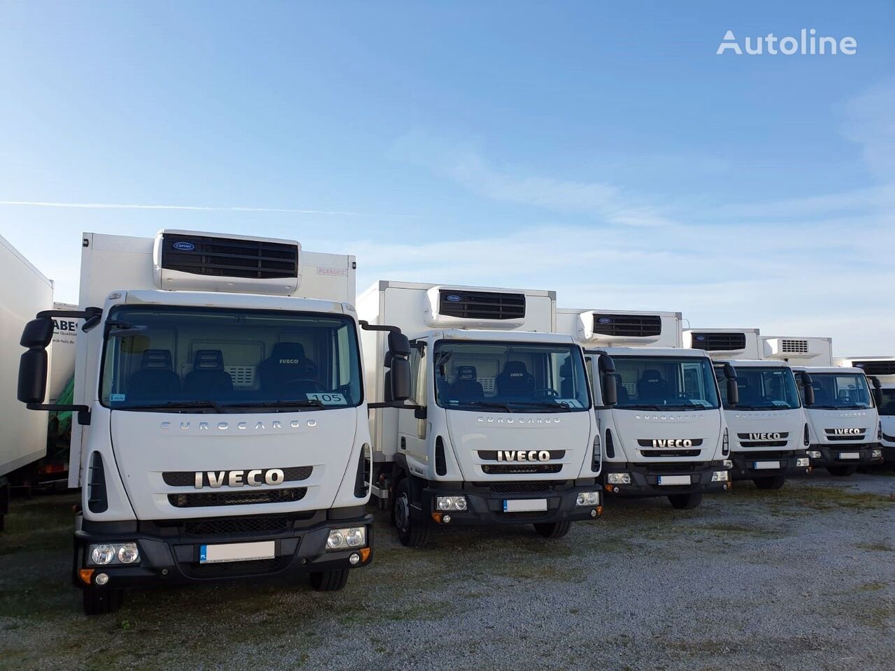 IVECO EUROCARGO 120E18 KÜHLKOFFER+LBW 1500 kg 1.HAND refrigerated truck