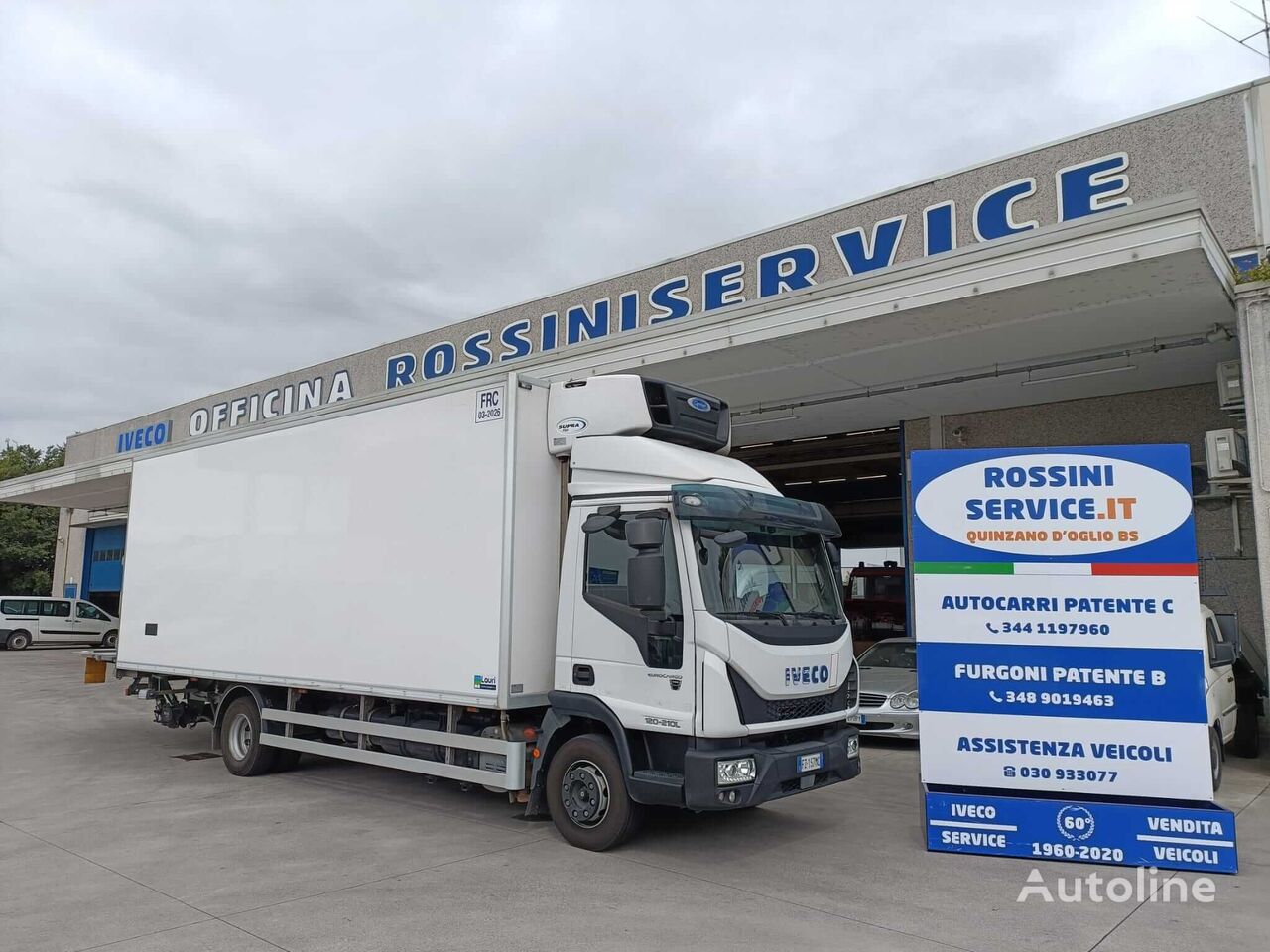 IVECO EUROCARGO 120E21L refrigerated truck