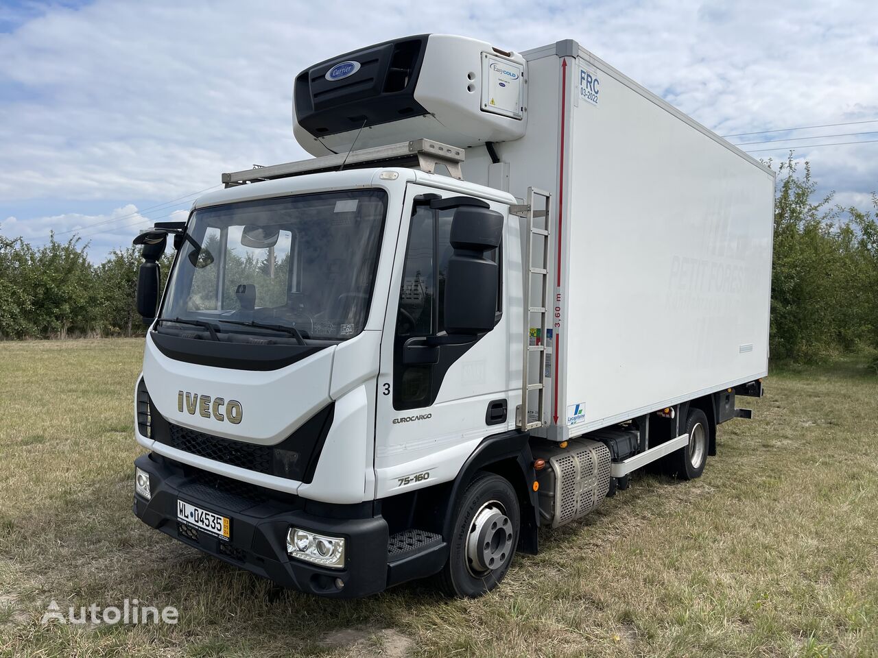 sunkvežimis šaldytuvas IVECO EuroCargo 75E16