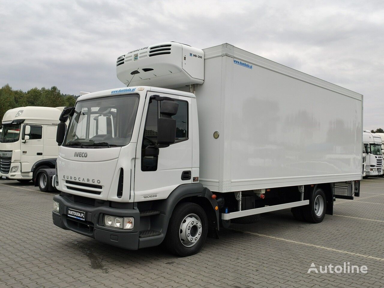 IVECO Eurocargo 120E25 Chłodnia Agregat Thermo King MD-300 E-5 refrigerated truck