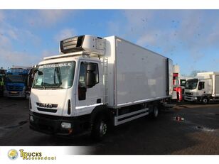 IVECO Eurocargo 140E + CARRIER + MANUAL + ATP!! LIFT + EURO 5 refrigerated truck