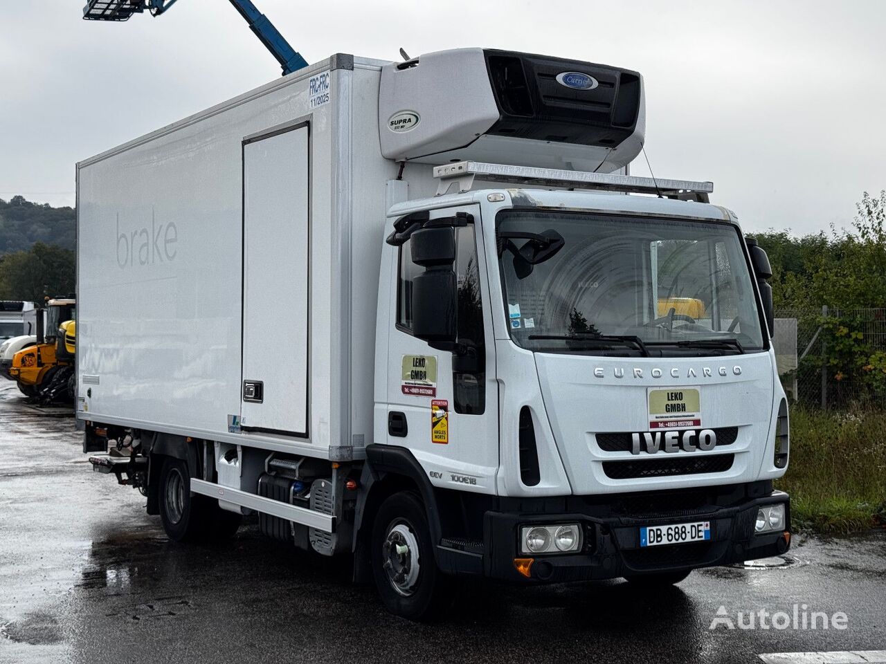 IVECO ML 100 E 18 Mit Supra 850Mt Bis -30°C Kühlkoffer LKW