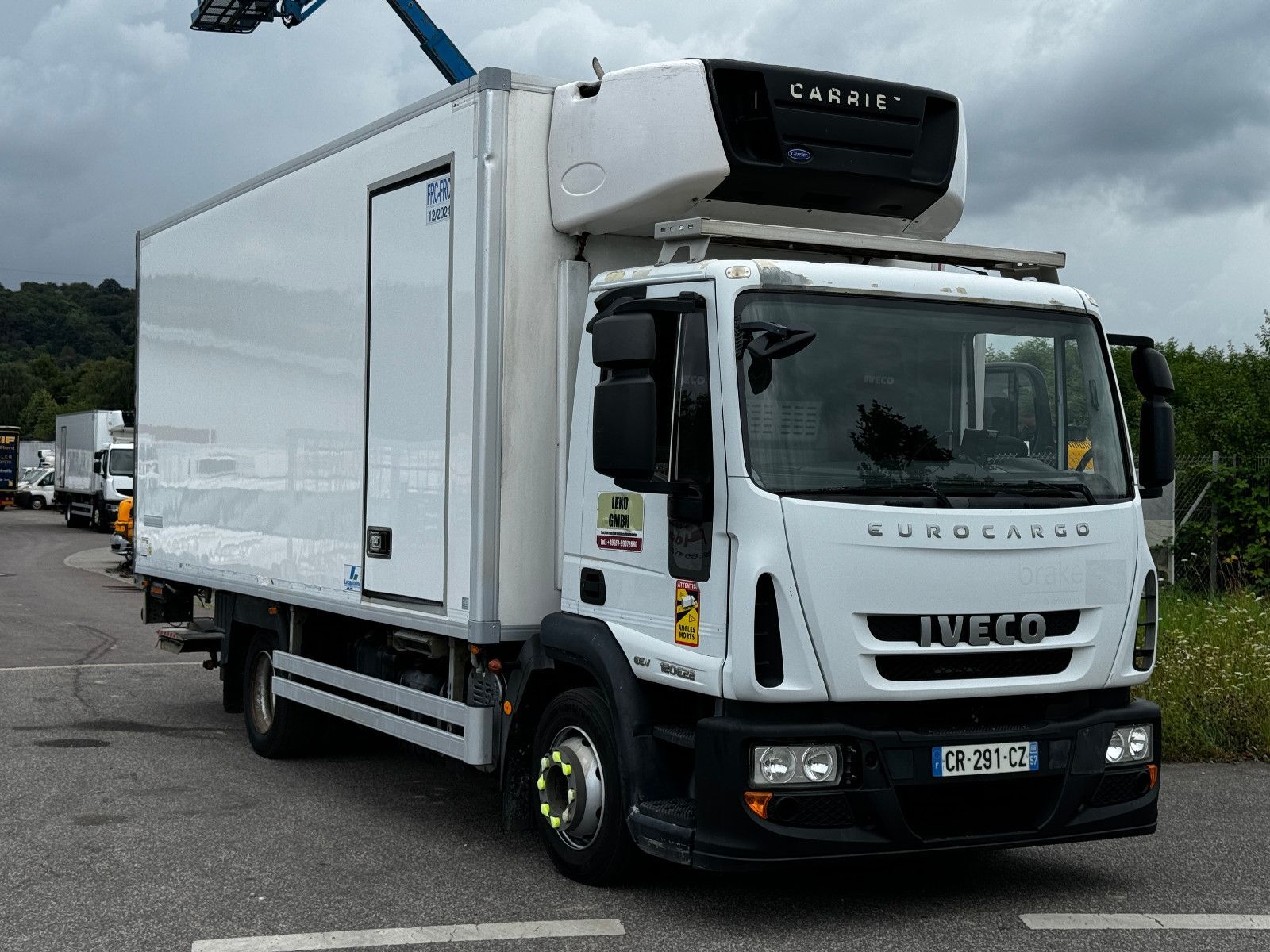 camion frigorifique IVECO ML 120 E 22 Mit Supra 950Mt Bis -30°C