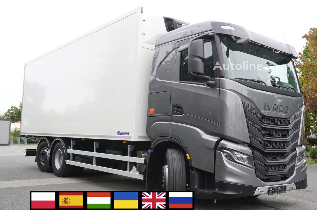 Camião frigorífico IVECO S-Way AS260S46Y/PS / no mileage / KRONE 19 EPAL refrigerator / F novo - Autoline