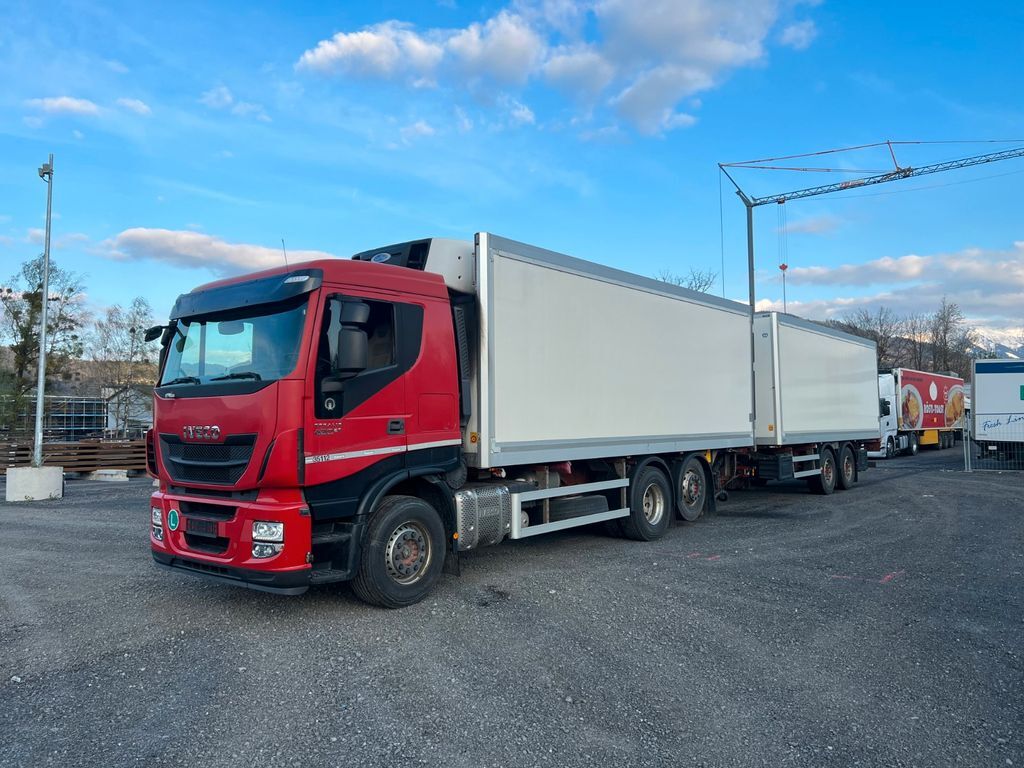 کامیون یخچالدار IVECO STRALIS 420 + تریلر یخچال دار