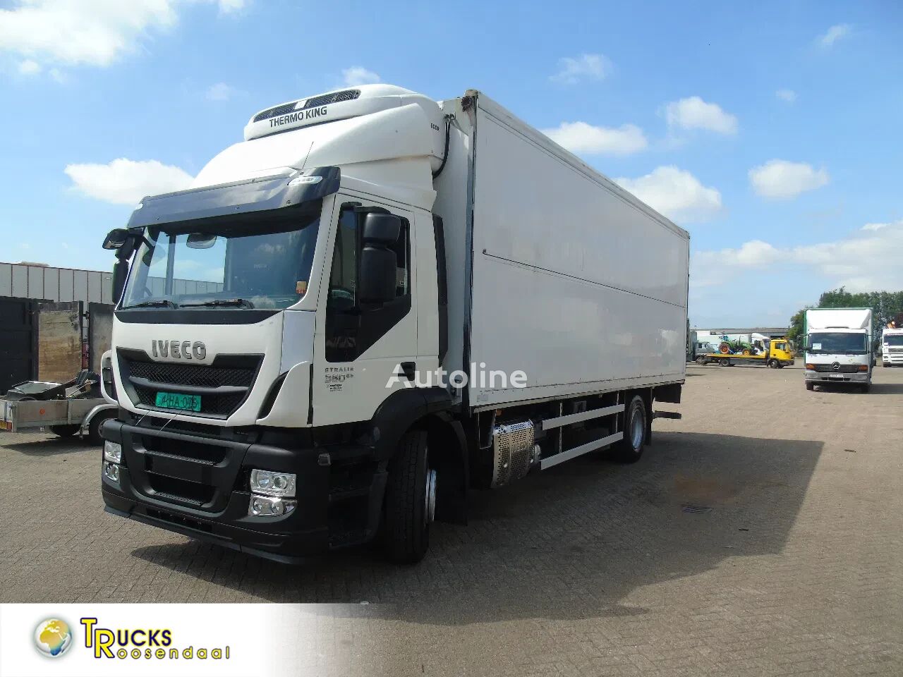 IVECO Stralis 360 + THERMO KING T600R + EURO 6 + 3T LIFT refrigerated truck for sale | Autoline GB IVECO Stralis 360 + THERMO KING T600R + EURO 6 + 3T LIFT refrigerated truck - Autoline