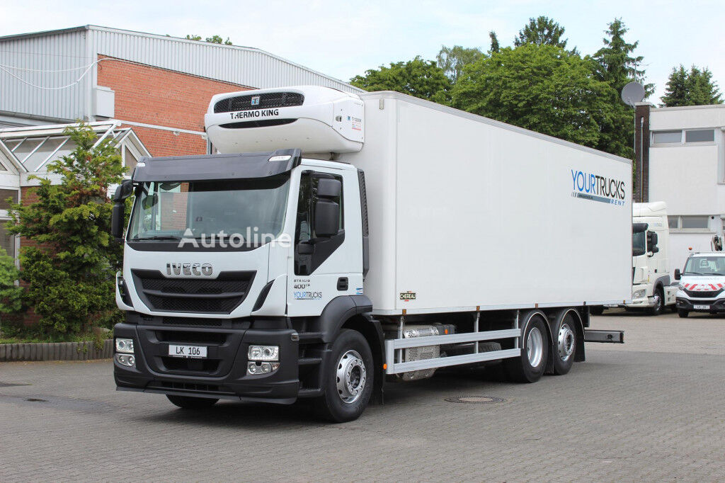 Chladiarenské auto IVECO Stralis 400 E6 TK T-1200R Lenkachse Strom Klima - Autoline