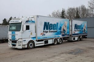شاحنة التبريد MAN TGA 26.440, 6x2+TRAILER, CARRIER, DUAL TEMP + العربات المقطورة شاحنة التبريد