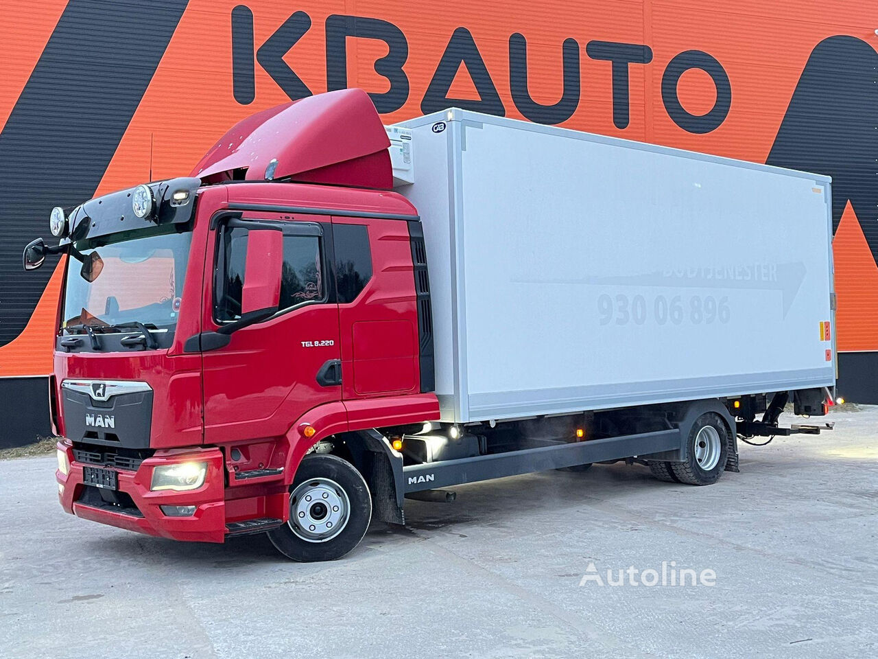 Camion frigorifique MAN TGL 8.220 4x2 THERMOKING V-800MAX / BOX L=6135 mm - Autoline