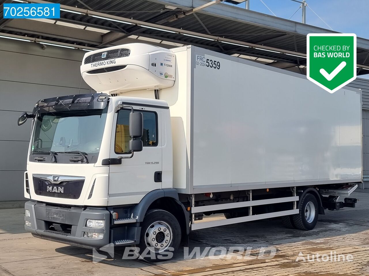 MAN TGM 15.290 4X2 Thermo King T-1200 R Automatic Euro 6 refrigerated truck