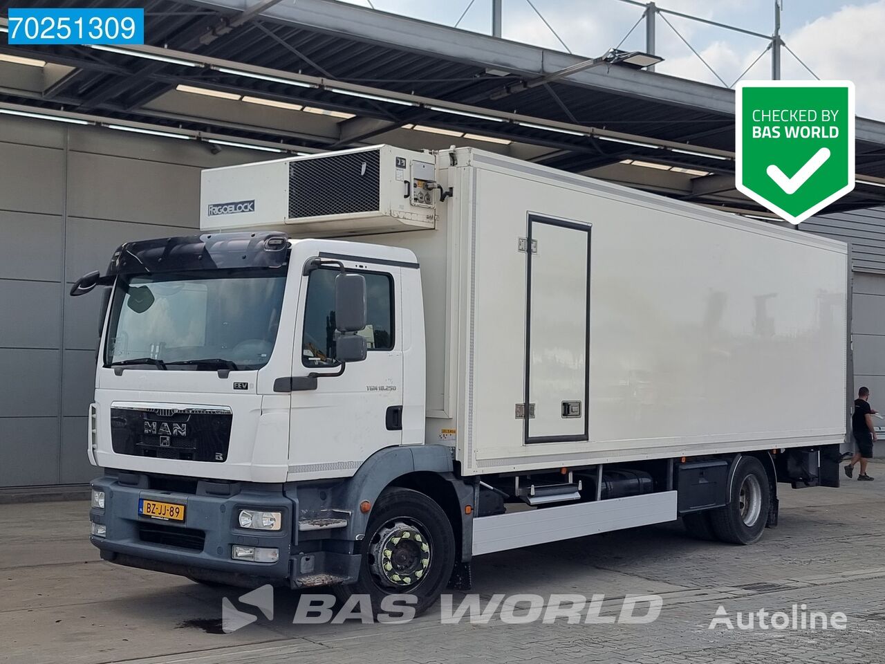 MAN TGM 18.250 4X2 NL-Truck Frigoblock FK25SL Euro 5 refrigerated truck