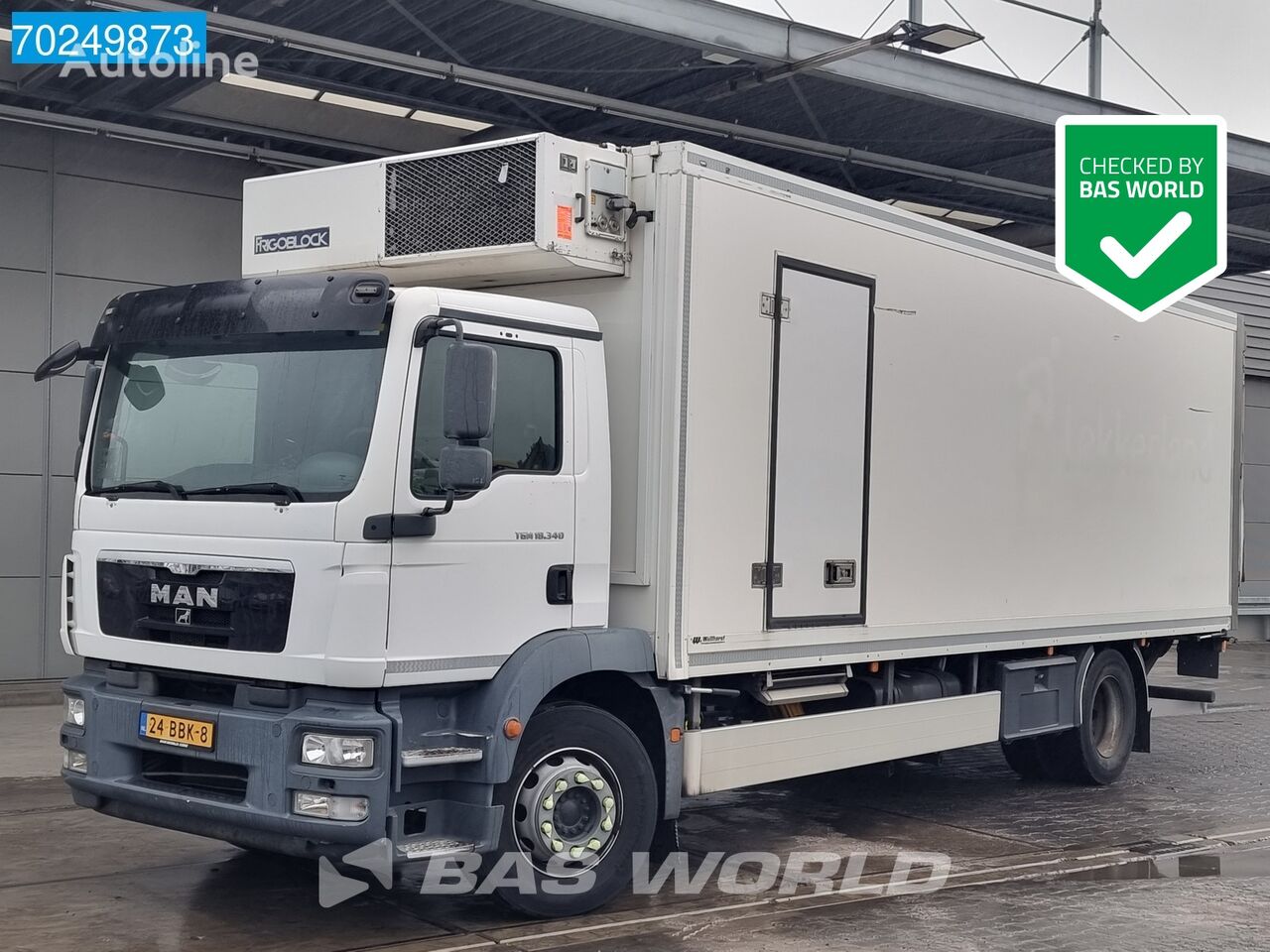 MAN TGM 18.340 4X2 NL-Truck Frigoblock FK 25SL Ladebordwand EEV refrigerated truck