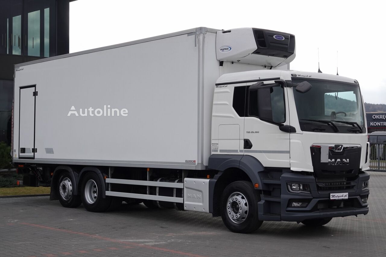 Camião frigorífico MAN TGS 26.360 / 6x2 / CHŁODNIA -8,2 M / AGREGAT CARRIER SUPRA 850 / - Autoline