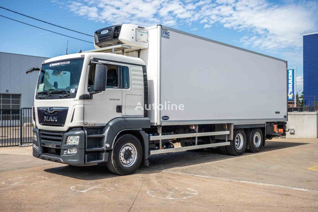 camion frigorifique MAN TGS 26.360 BL - CARRIER SUPRA 850-Vlees/Meat/Viande/Fleisch