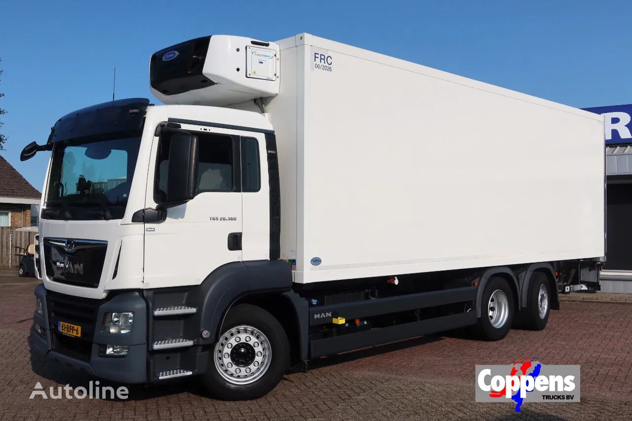 MAN TGS 26.360 Koel/Vries Dag + nacht + Klep 2500 kg refrigerated truck