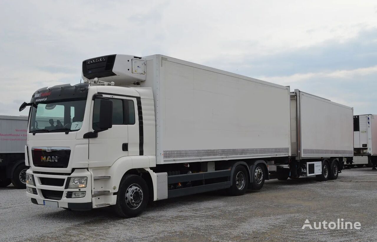 авторефрижератор MAN TGS 26.440 EURO 5 REFIGERATOR WITH TRAILER