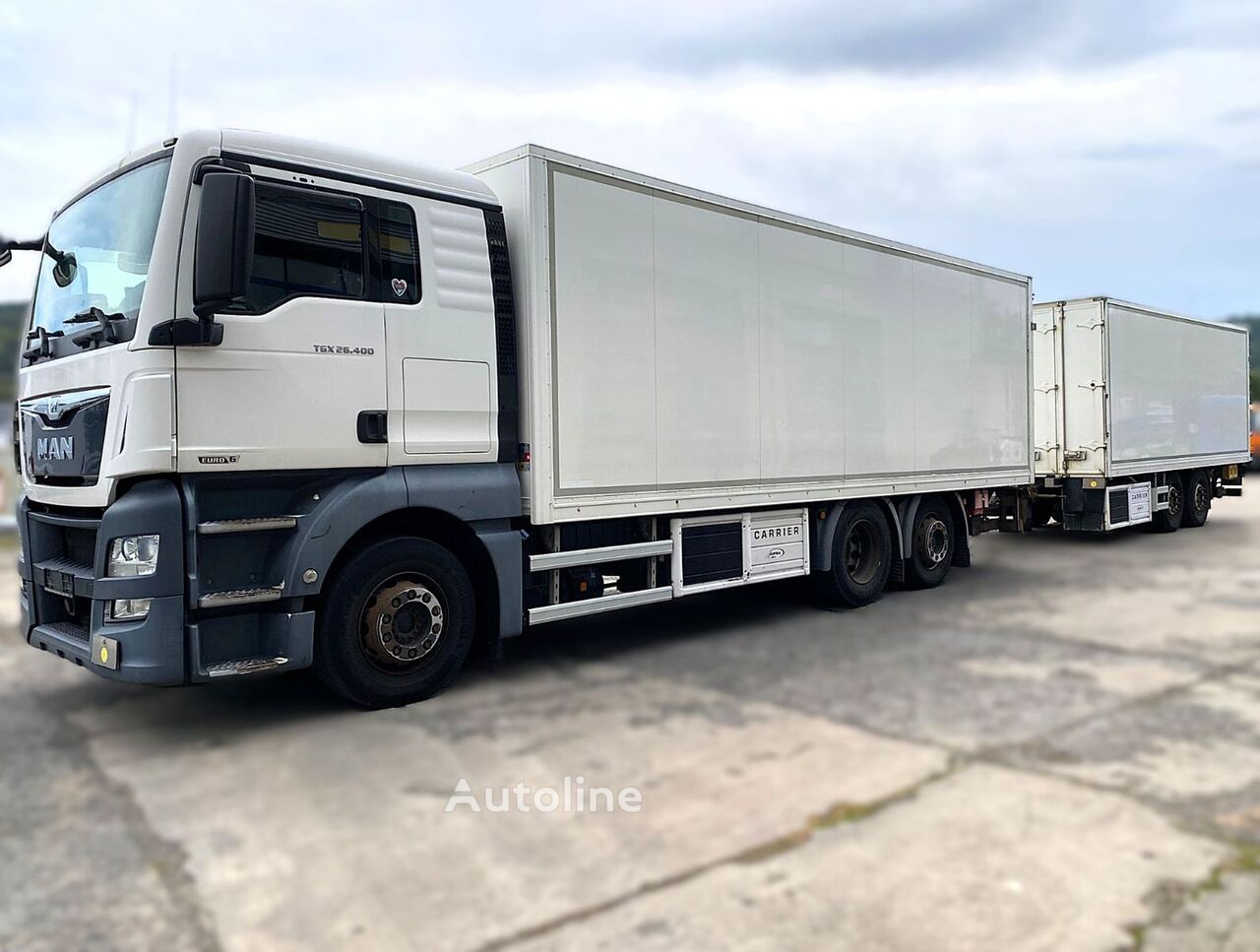 Camião frigorífico MAN TGX 26.400 + reboque frigorífico - Autoline