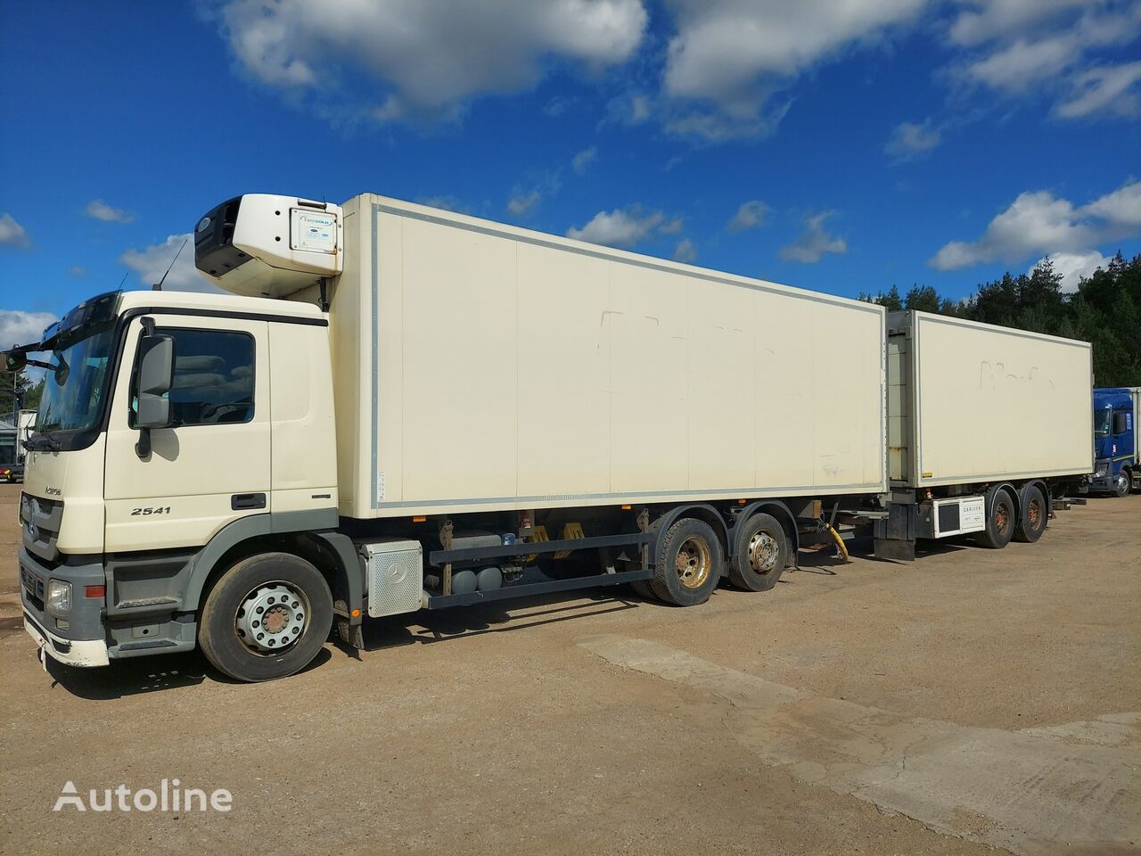 camion frigorifique Mercedes-Benz ACTROS 2541 witch ROHR